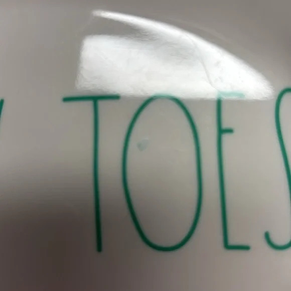 Rae Dunn Beachy Oval Melamine Plates Artisian Collection by Magenta - Set of 2 - Picture 4 of 7